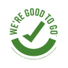 We're Good To Go Badge